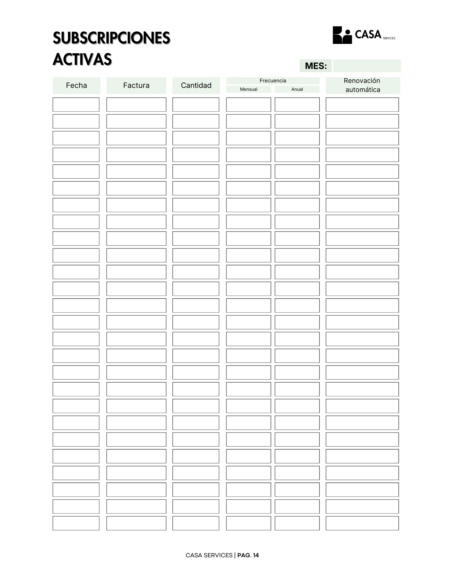 Control de Pagos Mensuales – Sistema Simple para No Olvidar Pagos